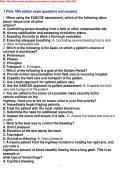 Phtls 10th edition exam questions and answers 2 latest version 2026-2027