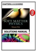 Soft Matter Physics 1st Edition &lpar;2014&rpar; - Masao Doi - Solutions Manual &lpar;PDF&rpar;