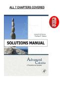 Advanced Calculus&colon; A Transition to Analysis 1st Edition &lpar;2010&rpar; - Joseph B&period; Dence & Thomas P&period; Dence - Solutions Manual &lpar;PDF&rpar;