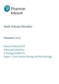 edexcel biology B  paper  1 2025