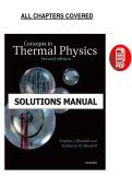 Concepts in Thermal Physics 2nd Edition &lpar;2010&rpar; - Stephen J&period; Blundell & Katherine M&period; Blundell - Solutions Manual &lpar;PDF&rpar;