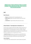 OIIQ Practice Clinical Situations With Associated  Multiple-Choice Questions & Open Short-Answers  With Detailed Rationale 