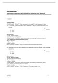 TEST BANK Marketing Management &lpar;4th Ed&rpar; By Johnston&semi; Marshall&vert; All 14 Chapters &vert;EDITABLE PDF