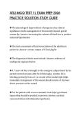 ATLS MCQ TEST 1 L EXAM PREP 2026 PRACTICE SOLUTION STUDY GUIDE