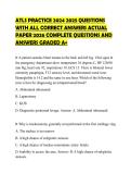 ATLS PRACTICE 2024 2025 QUESTIONS WITH ALL CORRECT ANSWERS ACTUAL PAPER 2026 COMPLETE QUESTIONS AND ANSWERS GRADED A&plus;