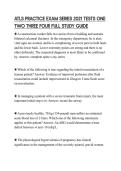 ATLS PRACTICE EXAM SERIES 2021 TESTS ONE TWO THREE FOUR FULL STUDY GUIDE