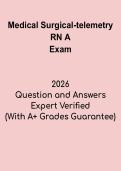 Medical-Surgical Telemetry RN A &vert; Study Guide and Practice Test PDF