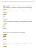 NURS 4325 APA - Nursing Research Quiz&colon; Research Article Sections &ndash; Questions and Answers &vert; 2026 Update &vert; 100&percnt; Correct &ndash; UTA&period;