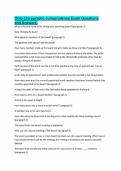 Ohio Chiropractic Jurisprudence Exam Questions and Answers&period;