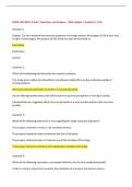 NURS 4325 RAC2-3 Quiz &vert; Questions and Answers &ndash; 2026 Update &vert; Graded A&plus;&semi; UTA&period;