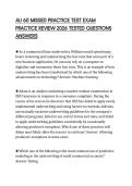 AU 60 MISSED PRACTICE TEST EXAM PRACTICE REVIEW 2026 TESTED QUESTIONS ANSWERS
