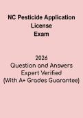 North Carolina Pesticide Application License Study Guide &vert; Exam Prep & Safety Review