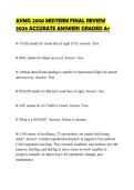 AVMG 2050 MIDTERM FINAL REVIEW 2026 ACCURATE ANSWERS GRADED A&plus;