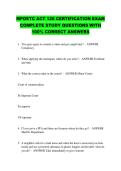 MPOETC ACT 120 CERTIFICATION EXAM COMPLETE STUDY QUESTIONS WITH  100&percnt; CORRECT ANSWERS