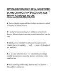 AWHONN&lowbar;INTERMEDIATE&lowbar;FETAL&lowbar;MONITORING&lowbar;EXAMS&lowbar;CERTIFICATION&lowbar;EVALUATION&period;pdf