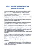 MGMT 383 Final Exam Questions With Answers 100&percnt; Solved  