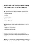 AWS CLOUD CERTIFICATION EXAM PREMIUM PREP PACK 2026 FULLY SOLVED MATERIAL
