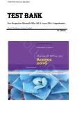 New Perspectives Microsoft Office 365 & Access 2016&colon; Comprehensive 1st Edition by Mark Shellman Test Bank &vert;ISBN&colon; 9781305880139&vert; Guide A&plus;