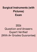Surgical Instruments Study Guide &vert; Visual Identification & Clinical Use PDF