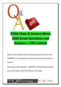 TCEQ Class B Surface Water Operator Exam 2026 &lpar;350 Questions&rpar; &ndash; WTR-B-SW-201 &ndash; Water Treatment&comma; Chlorination&comma; Filtration & Coagulation &ndash; Texas Commission on Environmental Quality