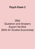 Psych Exam 2 Study Guide &vert; Psychology Concepts & Practice Questions