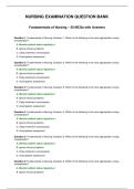 Fundamentals of Nursing 