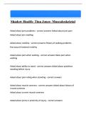 Tina Jones- Musculoskeletal Shadow Health