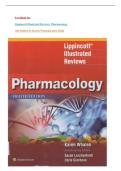 Test Bank for Lippincott Illustrated Reviews&colon; Pharmacology 8th Edition by Karen Whalen&vert; 9781496384133&vert; All Chapters 1-47&vert;LATEST 2026