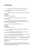 LCAS Exam NEWEST 2026&sol;2027 ACTUAL EXAM COMPLETE QUESTIONS AND CORRECT DETAILED ANSWERS &lpar;VERIFIED ANSWERS&rpar; &vert;ALREADY GRADED A&plus;&vert;&vert;BRAND NEW&excl;&excl;