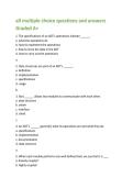 all multiple choice questions and answers  Graded A&plus; 