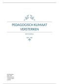 Pedagogisch klimaat versterken 
