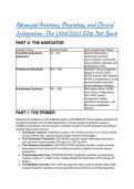 2026&sol;2027 Elite Advanced Anatomy&comma; Physiology & Clinical Integration Test Bank &vert; Anthony&rsquo;s 21st Ed&period; & Modern Guidelines