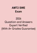 AMT2 SWE 2026 Study Guide &vert; Aircraft Maintenance Technician Exam Prep