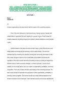 WGU D078 TASK 1TEM1 - BUSINESS ENVIRONMENT APPLICATIONS I&colon; BUSINESS STRUCTURES AND LEGAL ENVIRONMENT - ORGANIZATIONAL STRUCTURE &vert; LATEST UPDATE WITH COMPLETE SOLUTIONS