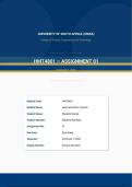 HMT4801 Assignment 01 &lpar;Accurately Solved&rpar; Due 2026