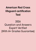 American Red Cross Lifeguard Certification Test &vert; CPR & First Aid Exam Guide