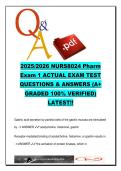 NURS8024 Pharmacology Exam 1 &ndash; 148 Questions and Answers on GERD&comma; PPIs&comma; Antacids&comma; GI Drugs &vert; 2025&sol;2026 Nursing Pharm