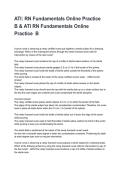 ATI&colon; RN Fundamentals Online Practice B & ATI RN Fundamentals Online Practice  B NEWEST 2026&sol;2027 ACTUAL EXAM COMPLETE QUESTIONS AND CORRECT DETAILED ANSWERS &lpar;VERIFIED ANSWERS&rpar; &vert;ALREADY GRADED A&plus;&vert;&vert;BRAND NEW&excl;&excl;