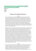 WGU HHS D407 TASK 2 SOLUTIONS FOR CURRENT HEALTHCARE RELATED ISSUES &vert; LATEST UPDATE WITH COMPLETE SOLUTIONS