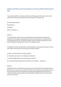 Pediatrics HESI PN exam Review Questions and Answers With Verified Solutions 2026 Update&period; 