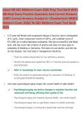 Latest NR 601 Midterm & Final Exams 2026 Prep Test Bank With 700 Real Exam Practice Questions And Correct Answers &lpar;100&percnt; Correct Answers Graded A&plus; Chamberlain&rpar; NR601 Midterm&sol; nr 601 Final Exam 2026&sol; Nr 601 Test Bank 2026