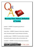 Nursing Fundamentals Terminology &ndash; 70 Key Definitions on Nursing Process&comma; Ethics&comma; Health Systems &vert; Nursing Concept