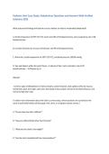 Pediatric Hesi Case Study&colon; Dehydration Questions and Answers&period; All Exam Revision Questions And Correct Answers &vert; Graded A&plus; &vert; 2025&sol;2026