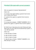 Florida 2-20 exam with correct answers&comma;