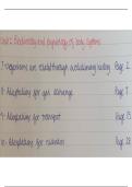 WJEC AS Level Biology Unit 2 Notes