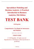 Test Bank &ndash; College Algebra&comma; 5th Edition &ndash; Cynthia Y&period; Young &ndash; ISBN 9781119742548 &lpar;Full Chapters 1&ndash;9 Covered&rpar;