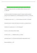 Refrigeration Operator Exam Questions with Complete Solutions