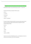 Refrigeration operator level 1 Exam Questions with Complete Solutions