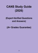 CANS Study Guide PDF &ndash; Comprehensive Prep for Assessment & Certification