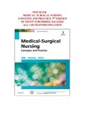 Test Bank for Medical-Surgical Nursing&colon; Concepts & Practice&comma; 3rd Edition by deWit&comma; Stromberg&comma; Dallred &vert; All 48 Chapters Inclusive &vert; Instant Download